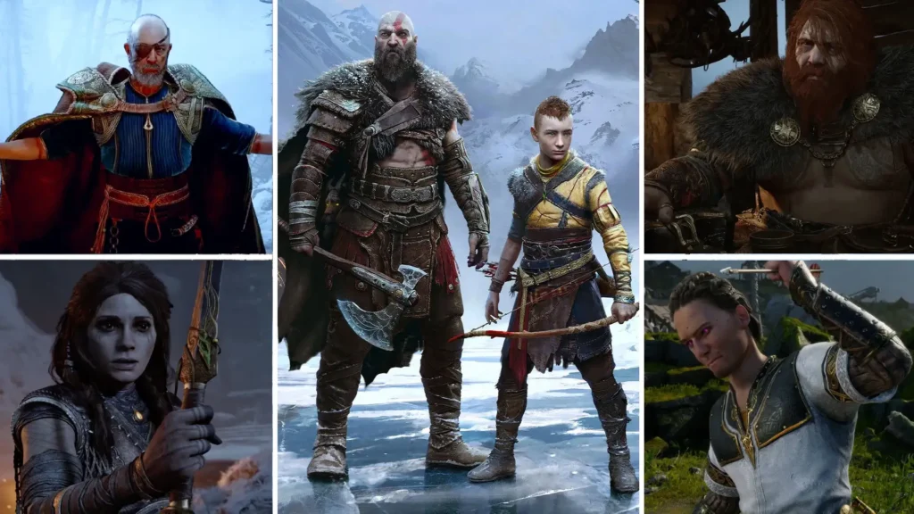 god of war story bossess